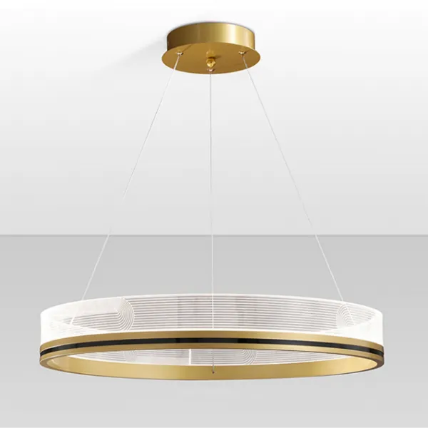 TooLight Závesná lampa La Belle XXVII zlatá