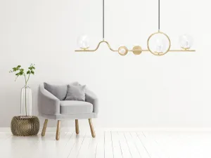 TooLight Závesná lampa La Belle VI zlatá