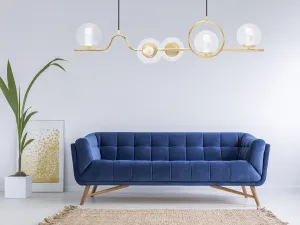 TooLight Závesná lampa La Belle VI zlatá