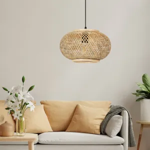 TooLight Závesná lampa La Belle Boho III čierna/hnedá
