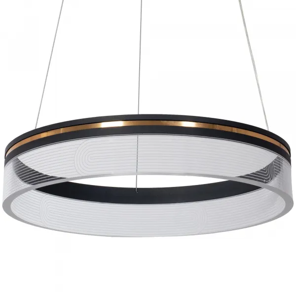 TooLight Závesná lampa La Belle XXVIII čierna