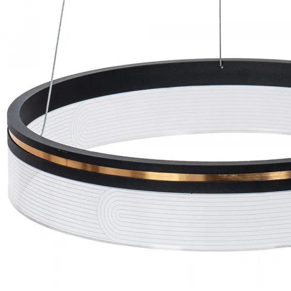 TooLight Závesná lampa La Belle XXVIII čierna