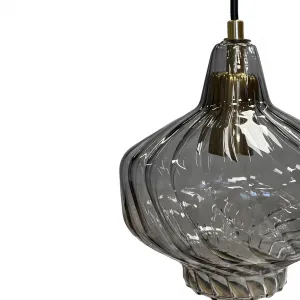 TooLight Závesná lampa La Belle VIII čierna