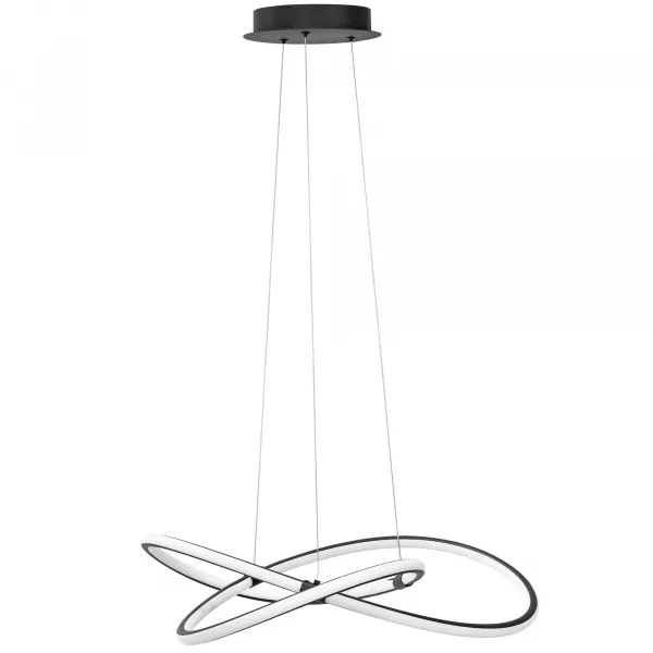 TooLight Závesná lampa La Belle XXX biela/čierna