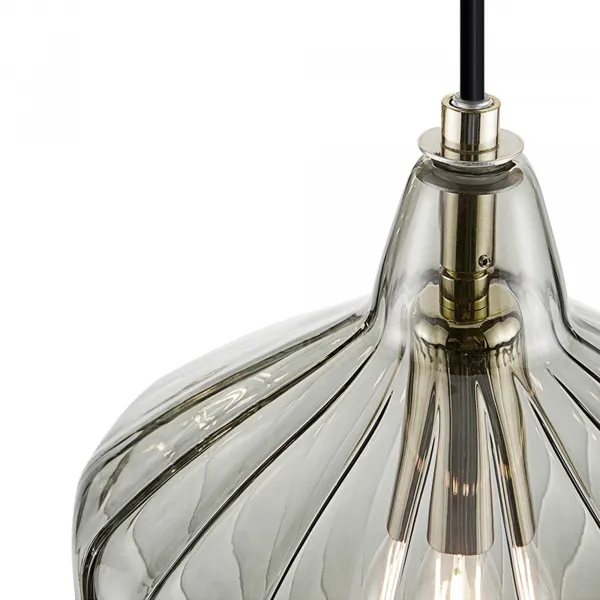 TooLight Závesná lampa La Belle VIII sivá