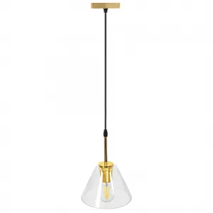 TooLight Závesná lampa La Belle XXI zlatá