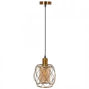 TooLight Závesná lampa La Belle XII medená