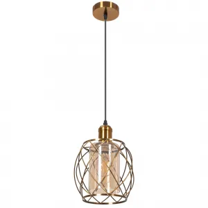 TooLight Závesná lampa La Belle XII medená