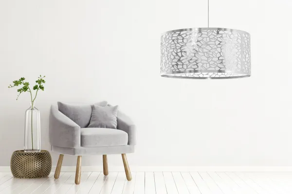 TooLight Závesná lampa LA BELLE III strieborná