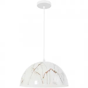 TooLight Závesná lampa La Belle XXXVII biela/mramor