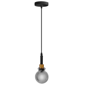 TooLight Závesná lampa La Belle IX čierna/zlatá