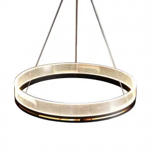 TooLight Závesná lampa La Belle XXIX zlatá/čierna