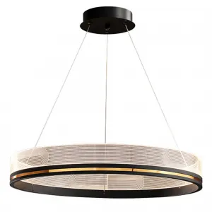 TooLight Závesná lampa La Belle XXIX zlatá/čierna