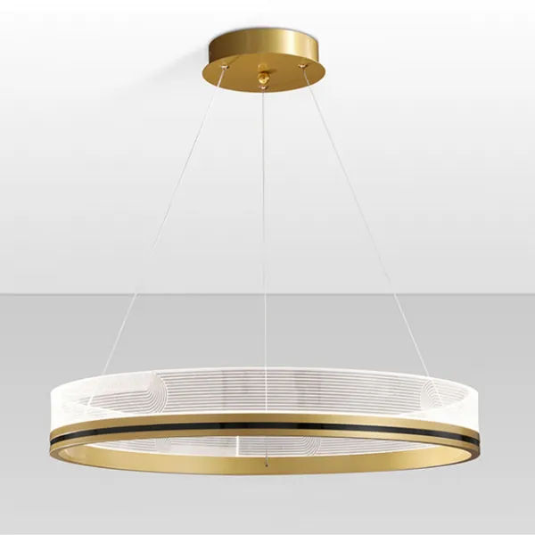TooLight Závesná lampa La Belle XXVI zlatá