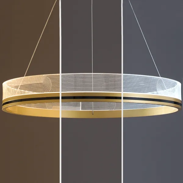 TooLight Závesná lampa La Belle XXVI zlatá