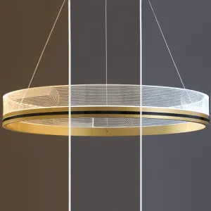TooLight Závesná lampa La Belle XXVII zlatá