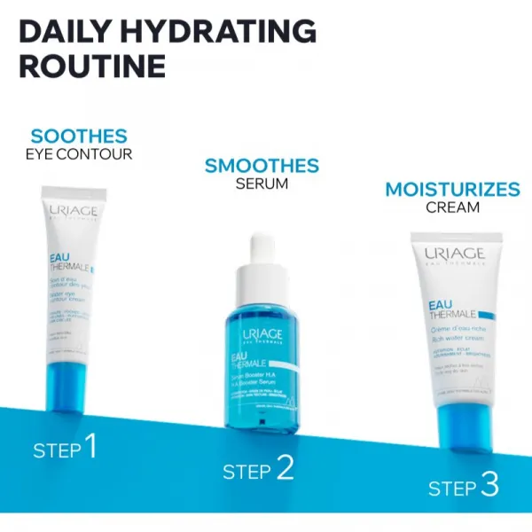 Uriage Eau Thermale Serum intenzívne hydratačné sérum s kyselinou hyalurónovou 30 ml