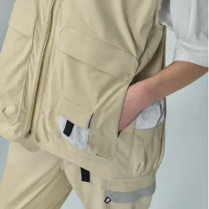 HORSEFEATHERS Vesta Cree - Pale Khaki BEIGE velikost XL