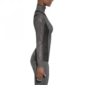 Bas Black Flint Blouse grafit-šedá - XL