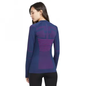 Craft Active Intensity CN LS tmavo modrá s ružovou - XS