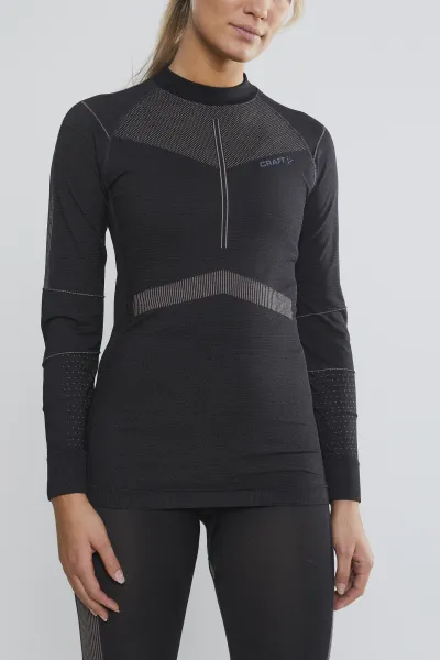 Craft Active Intensity CN LS tmavo modrá s ružovou - XS