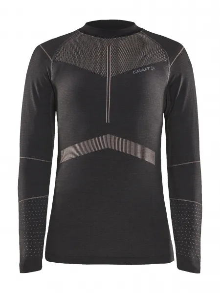 Craft Active Intensity CN LS tmavo modrá s ružovou - XS