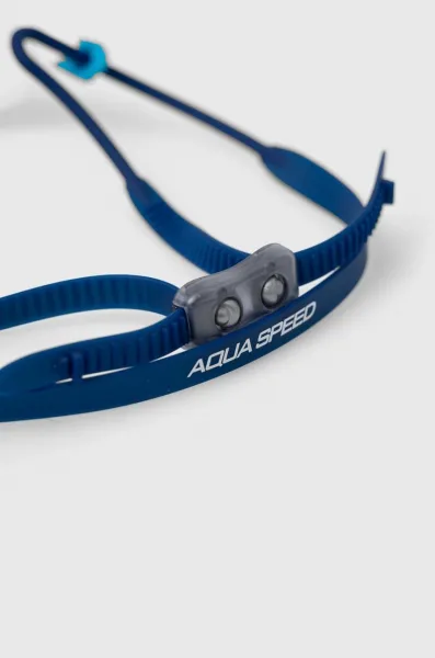 Aqua Speed Vortex Mirror White/Blue/Rainbow Mirror