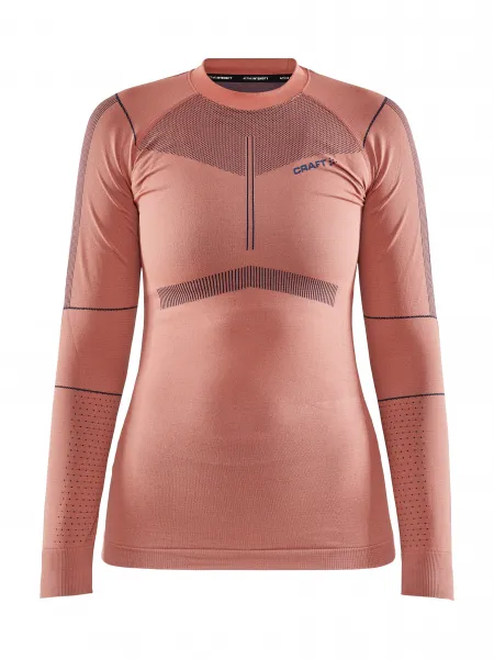 Craft Active Intensity CN LS tmavo modrá s ružovou - XS