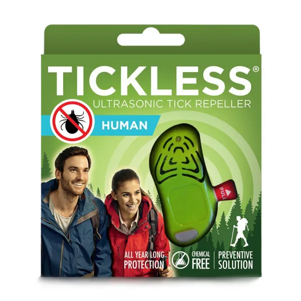 TICKLESS® HUMAN Ultrazvukový odpudzovač kliešťov a bĺch pre ľudí, oranžová