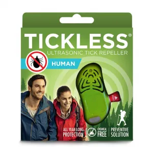 TICKLESS® HUMAN Ultrazvukový odpudzovač kliešťov a bĺch pre ľudí, oranžová