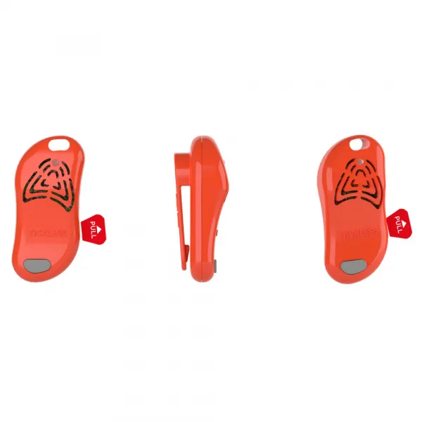 TICKLESS® HUMAN Ultrazvukový odpudzovač kliešťov a bĺch pre ľudí, oranžová