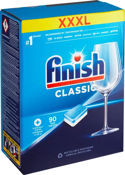 FINISH Classic Regular - Tablety Do Umývačky Riadu 90 Ks
