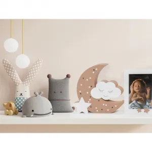 Dooky Luxury Memory Box Triple Frame Printset dekoratívny rámček s LED podsvietením Brown 1 ks