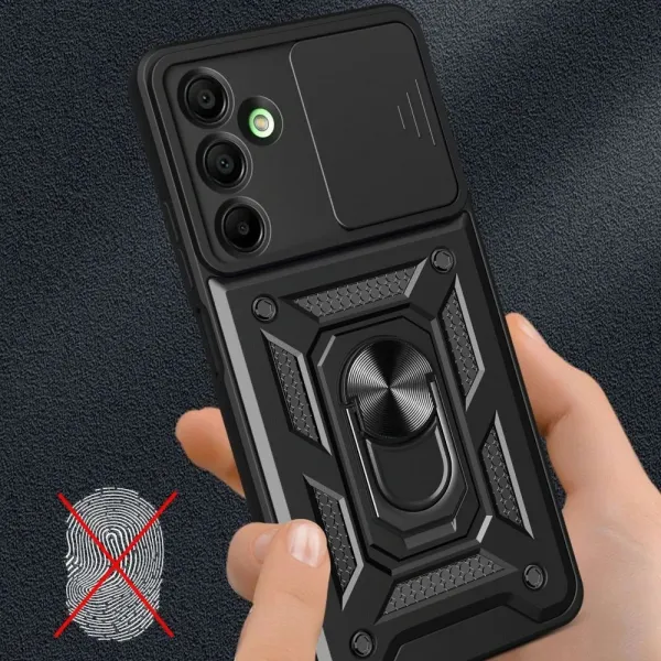 Tech-Protect Camshield kryt na Samsung Galaxy A17 4G / 5G, čierny