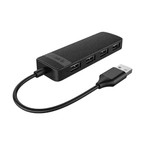 Orico FL02 HUB adaptér USB - 4x USB 2.0, čierny
