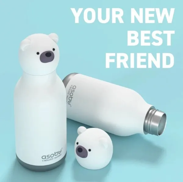 Bestie Bottles fľaša na pitie medvedík