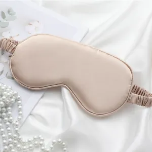 Livefy maska na spanie Silk, béžová