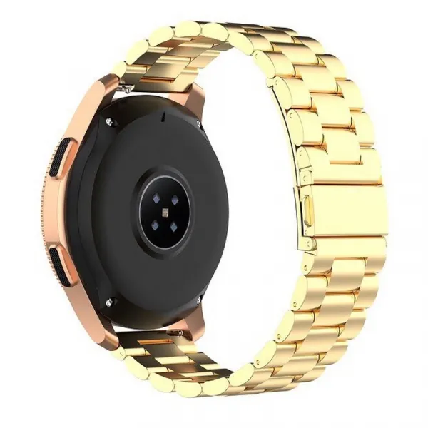 BStrap Stainless Steel remienok na Huawei Watch GT/GT2 46mm, gold (SHU003C03)
