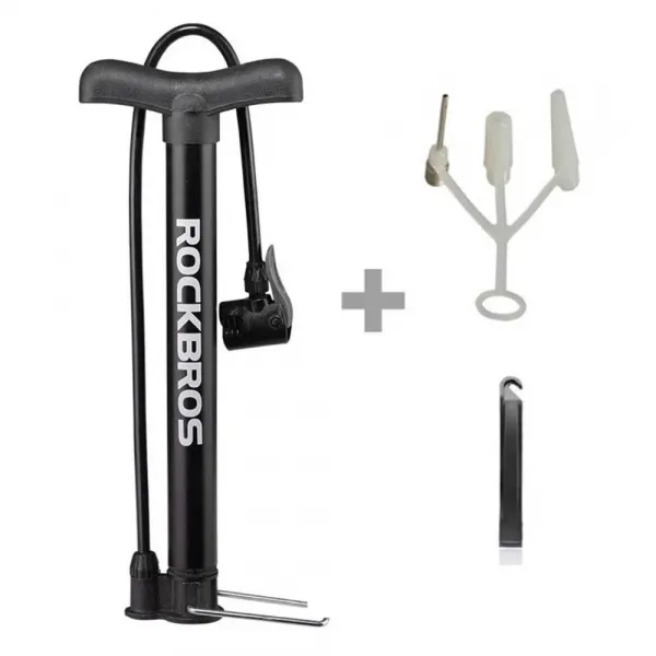 Rockbros A320 pumpa na bicykel, čierna