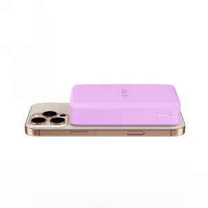 Tech-Protect PB12 LifeMag MagSafe Power Bank 20000mAh, fialový