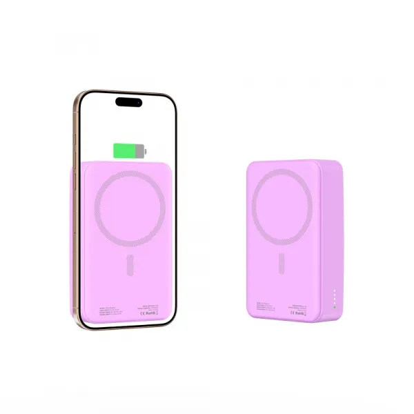 Tech-Protect PB12 LifeMag MagSafe Power Bank 20000mAh, fialový