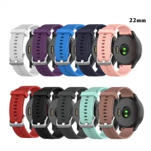 BStrap Silicone Land remienok na Garmin Vivoactive 3, black (SGA005C01)