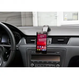 G21 Držiak Smart phones holder univerzálny, pe mobilné telefóny do 6", čierny