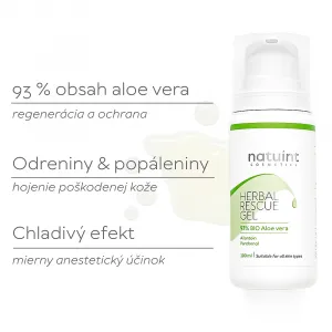 Natuint cosmetics - Gél aloe vera s bylinkami