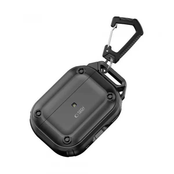 Tech-Protect Rough puzdro na Apple Airpods Pro 1 / 2, čierne