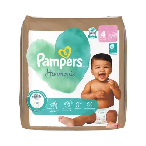 Pampers Harmonie Size 4 jednorazové plienky 9-14 kg 24 ks