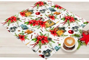 Bellatex Obrus ​​Vianoce hviezda, 50 x 50 cm, 50 x 50 cm