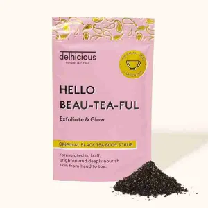 Delhicious, Original Black Tea Body Scrub