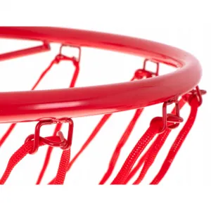 Basketbalová obruč so sieťkou a loptou BASKETBALL RIM 45cm