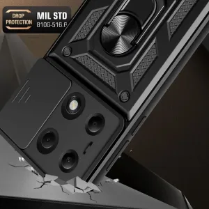 Tech-Protect Camshield kryt na Xiaomi Redmi Note 13 Pro 4G / Poco M6 Pro 4G, čierny